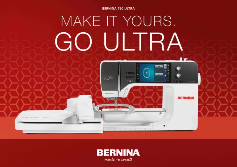 Die neue BERNINA 790 ULTRA ist eingetroffen!